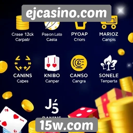 Métodos de pagamento aceitos no ejcasino